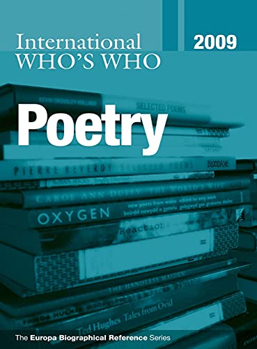International Who's Who in Poetry 2009 [Hardcover]