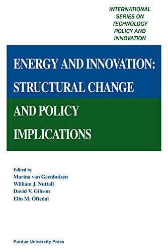 Energy And Innovation Structural Change And Policy Implications (international  [Hardcover]