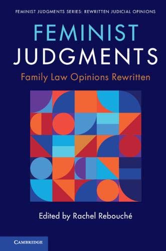 Feminist Judgments Family Law Opinions Rewritten [Paperback]