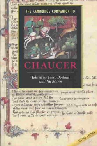 The Cambridge Companion to Chaucer [Hardcover]