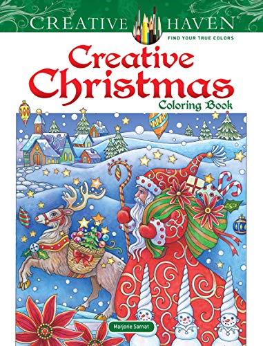 Creative Haven Creative Christmas Coloring Book [Paperback]