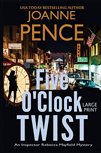 Five O'Clock Twist [Large Print]  An Inspector Rebecca Mayfield Mystery [Paperback]
