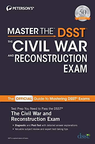 Master the DSST The Civil War and Reconstruction Exam [Paperback]