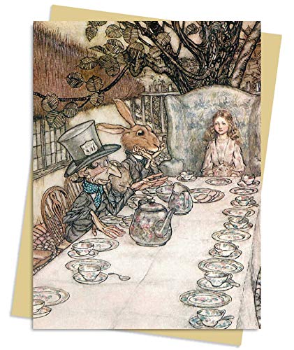Arthur Rackham Alice in Wonderland Tea Party Greeting Card Pack Pack of 6 [Cards]