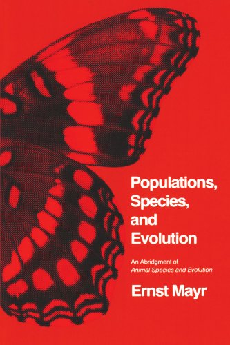 Populations, Species, and Evolution An Abridgment of &lti&gtAnimal Species an [Paperback]