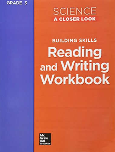 Science, A Closer Look, Grade 3, Reading and Writing in Science Workbook [Paperback]
