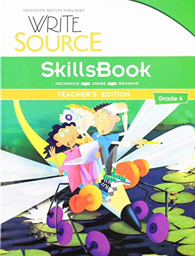 Write Source SkillsBook Teacher's Edition Grade 4 [Paperback]
