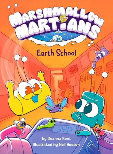 Marshmallow Martians Earth School (A Graphic Novel) [Hardcover]