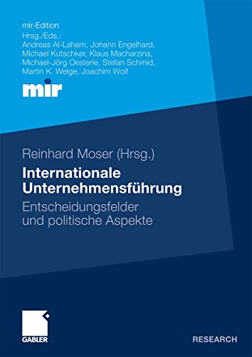 Internationale Unternehmensfhrung Entscheidungsfelder und politische Aspekte [Paperback]