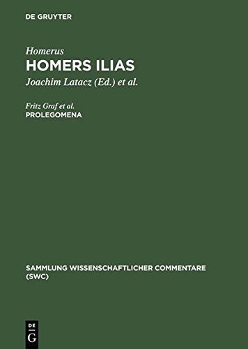 Homers Ilias Prolegomena [Hardcover]