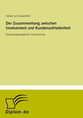 Zusammenhang Zwischen Involvement und Kundenzufriedenheit [Paperback]