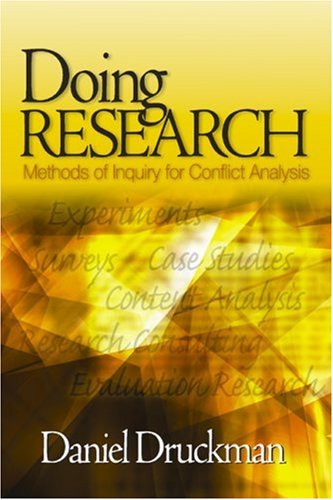 Doing Research Methods of Inquiry for Conflict Analysis [Hardcover]