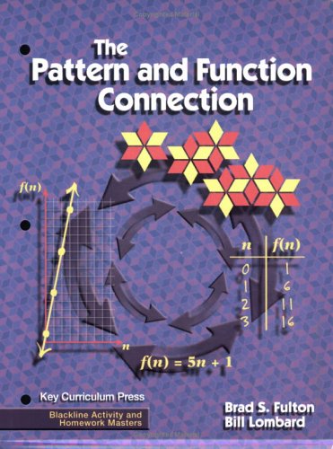 The Pattern And Function Connection (blackline Activity And Homework Masters) [Paperback]