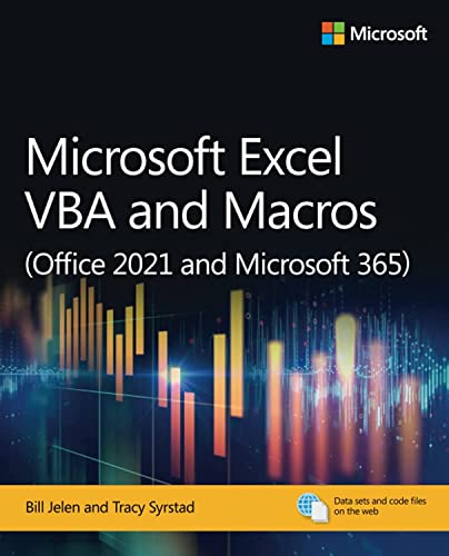 Microsoft Excel VBA and Macros (Office 2021 and Microsoft 365) [Paperback]