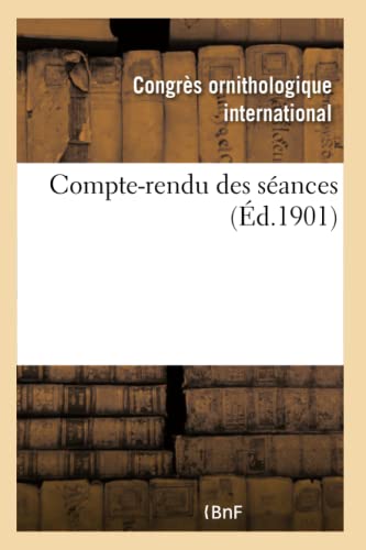 Compte-Rendu Des Seances