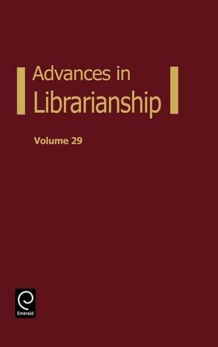 Advances in Librarianship [Hardcover]
