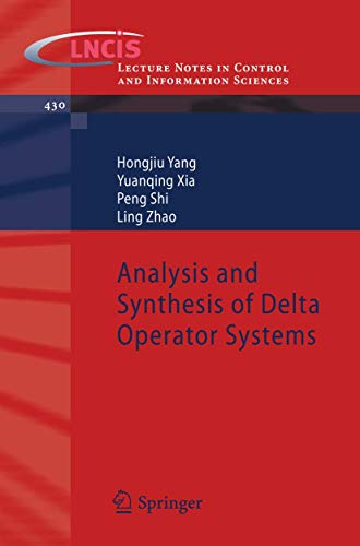 Analysis and Synthesis of Delta Operator Systems [Paperback]