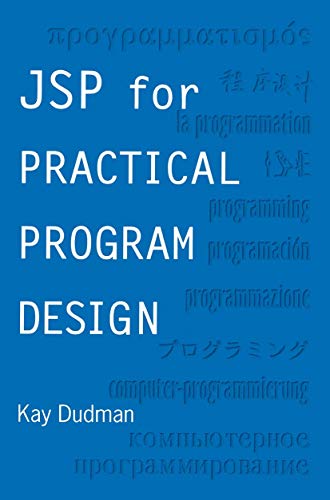 JSP for Practical Program Design [Paperback]