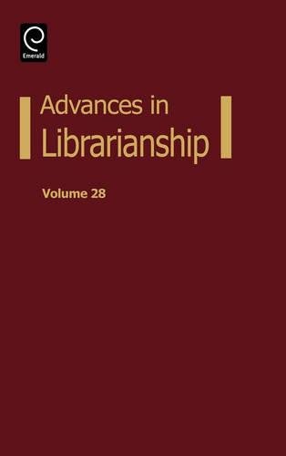 Advances in Librarianship [Hardcover]