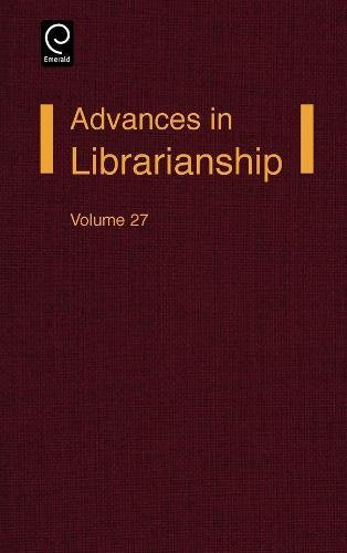 Advances in Librarianship [Hardcover]