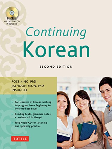 Continuing Korean Second Edition (Includes Audio CD) [Paperback]
