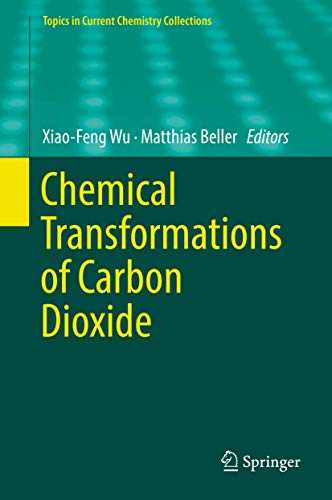 Chemical Transformations of Carbon Dioxide [Hardcover]
