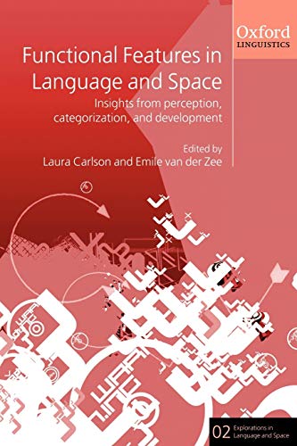 Functional Features in Language and Space Insights from Perception, Categorizat [Paperback]