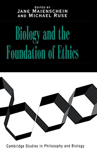 Biology and the Foundations of Ethics [Hardcover]
