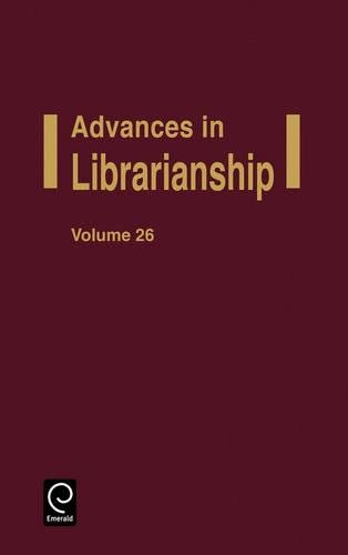 Advances in Librarianship [Hardcover]