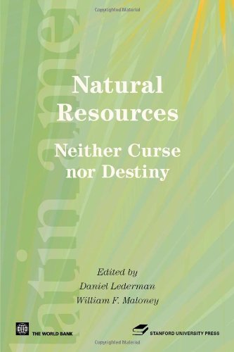 Natural Resources, Neither Curse nor Destiny [Paperback]