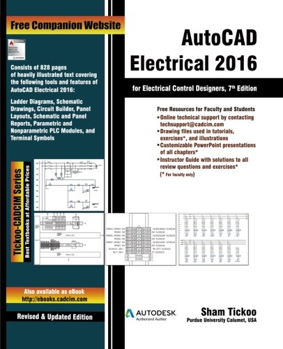 Autocad Electrical 2016 For Electrical Control Designers [Paperback]