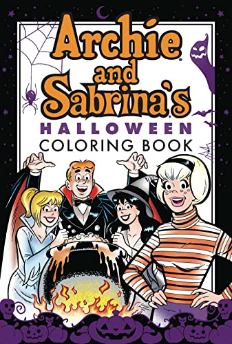 Archie &amp Sabrina's Halloween Coloring Book [Paperback]