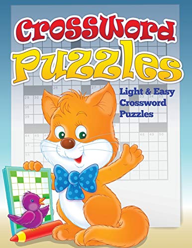 Crossword Puzzles Light And Easy Crossword Puzzles [Paperback]