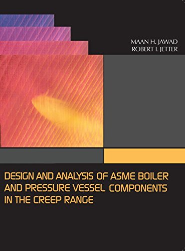 Design And Analysis Of Asme Boiler & Pressure Vessel Components In The Creep Ran [Hardcover]