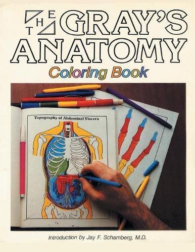 Gray's Anatomy Coloring Book [Paperback]