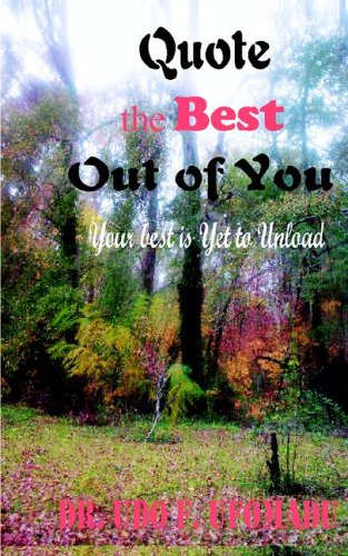 Quote The Best Out Of You [Paperback]