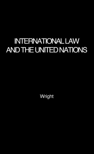 International Law And The United Nations [Hardcover]