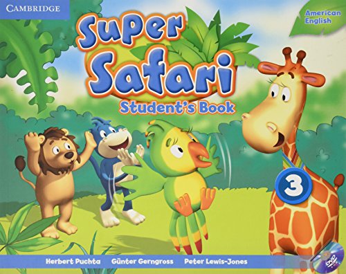 Super Safari American English Level 3 Student's Book with DVD-ROM [Mixed media product]
