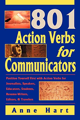 801 Action Verbs For Communicators Position Yourself First With Action Verbs Fo [Paperback]