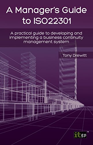 Manager's Guide To ISO 22301 [Paperback]