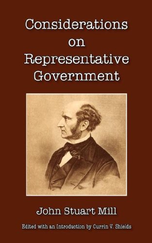 Considerations On Representative Government [Paperback]