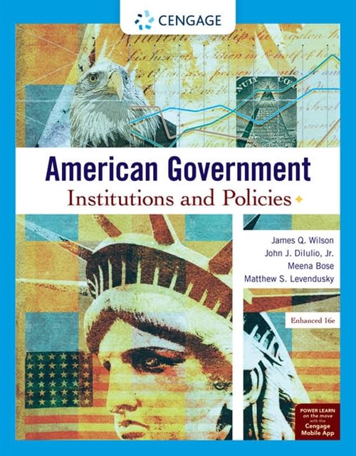 American Government Institutions and Policies, Enhanced [Paperback]