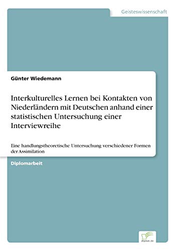 Interkulturelles Lernen Bei Kontakten Von Niederlandern Mit Deutschen Anhand Ein