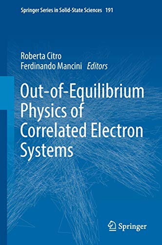 Out-of-Equilibrium Physics of Correlated Electron Systems [Hardcover]