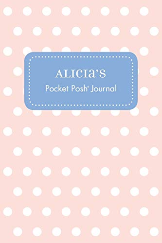 Alicia's Pocket Posh Journal, Polka Dot [Paperback]