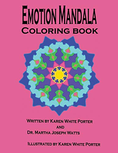Emotion Mandala Coloring Book  Color Your Feelings [Paperback]