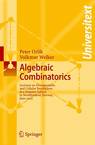 Algebraic Combinatorics Lectures at a Summer School in Nordfjordeid, Norway, Ju [Paperback]