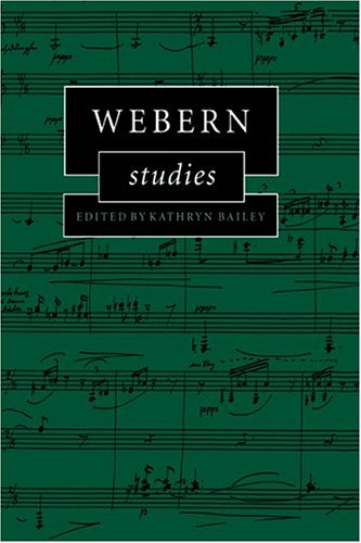 Webern Studies [Hardcover]