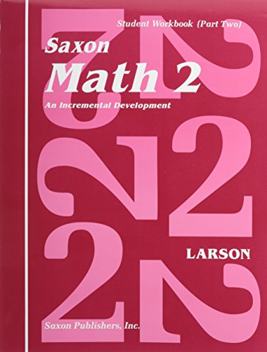 Saxon Math 2 Student Workbook Volume 2, First Edition [Paperback]