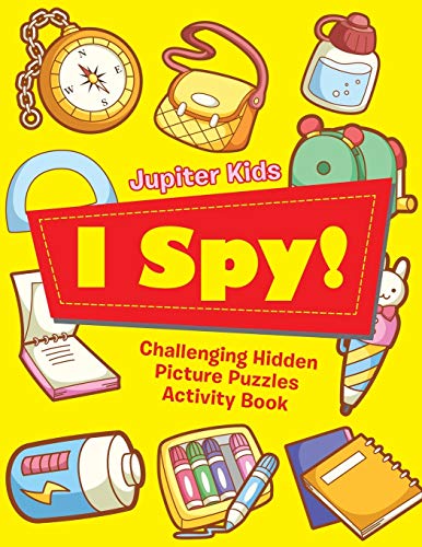 I Spy Challenging Hidden Picture Puzzles Activity Book [Paperback]